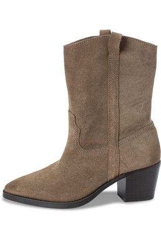 Bottine Suede Cowboy Boots