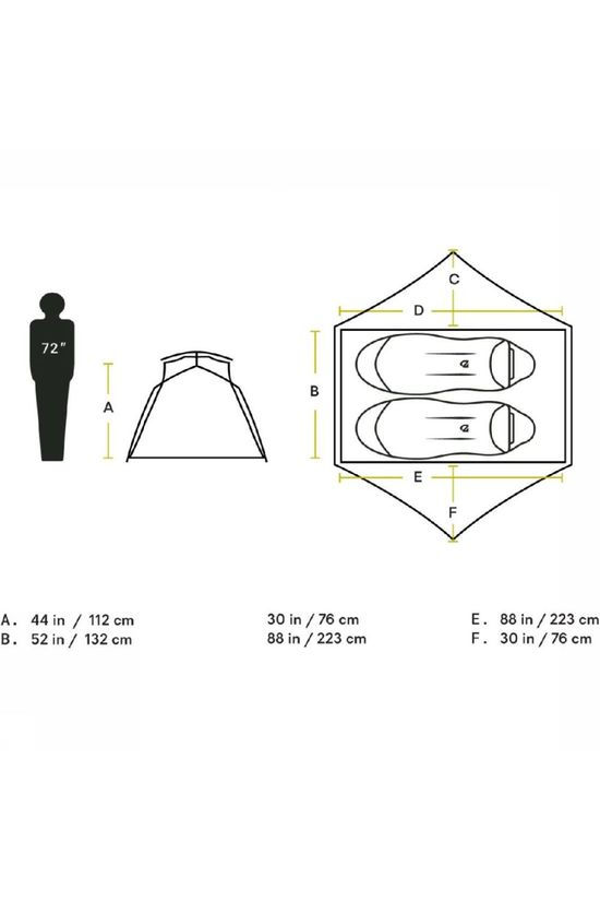 Nemo Tente Aurora 2P mid blue