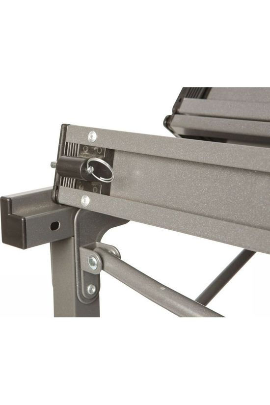 Bo-Camp Table Lamel Solid Avec Sac 105X70X70cm mid grey