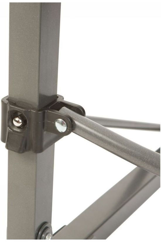 Bo-Camp Table Lamel Solid Avec Sac 105X70X70cm mid grey