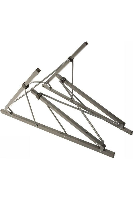 Bo-Camp Table Lamel Solid Avec Sac 105X70X70cm mid grey