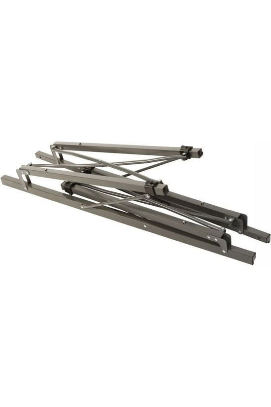 Bo-Camp Table Lamel Solid Avec Sac 105X70X70cm mid grey