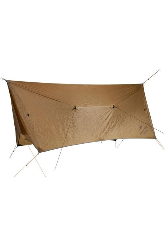 Amazonas Tarps Adventure Wing Tarp mid brown