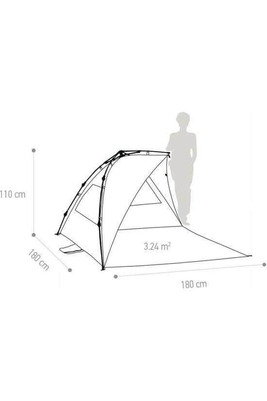 Terra Nation Beachtent Windschelp Hare Kohu Plus Sand Brown