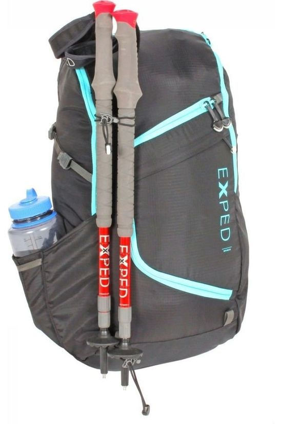 Exped Sac À Dos Skyline 15 Black/Mid Blue