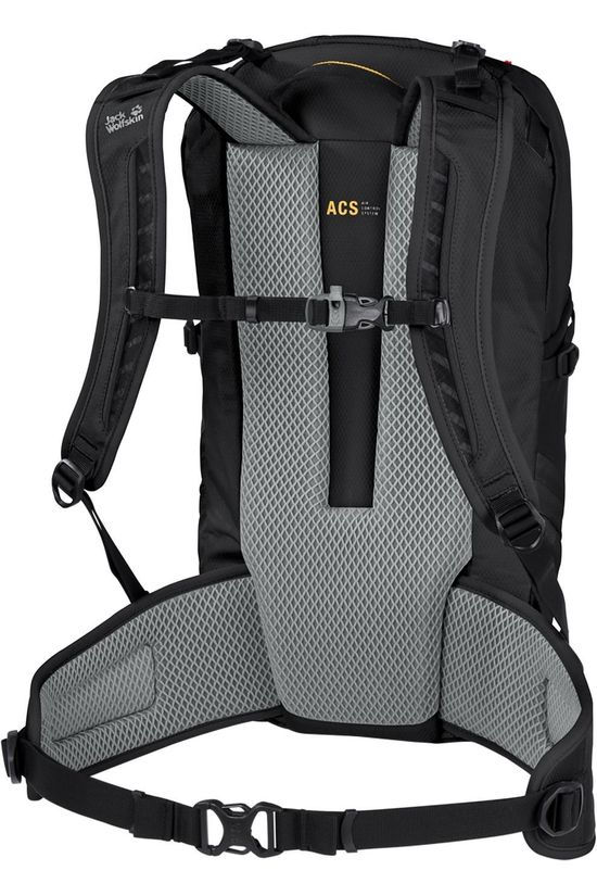 Jack Wolfskin Sac À Dos Kingston 22 Recco Black