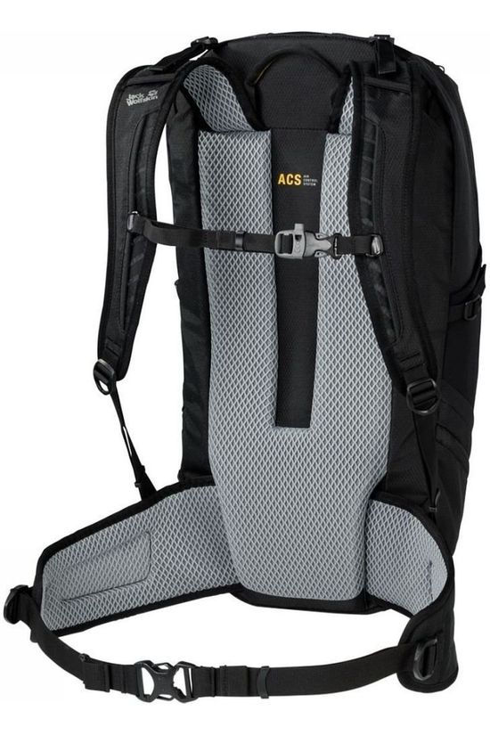 Jack Wolfskin Tourpack Kingston 30 Pack Recco Black