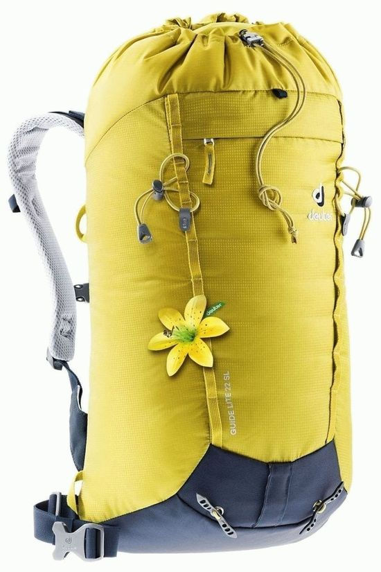 Deuter Alpinepack Guide Lite 22 Sl Yellow/Navy Blue