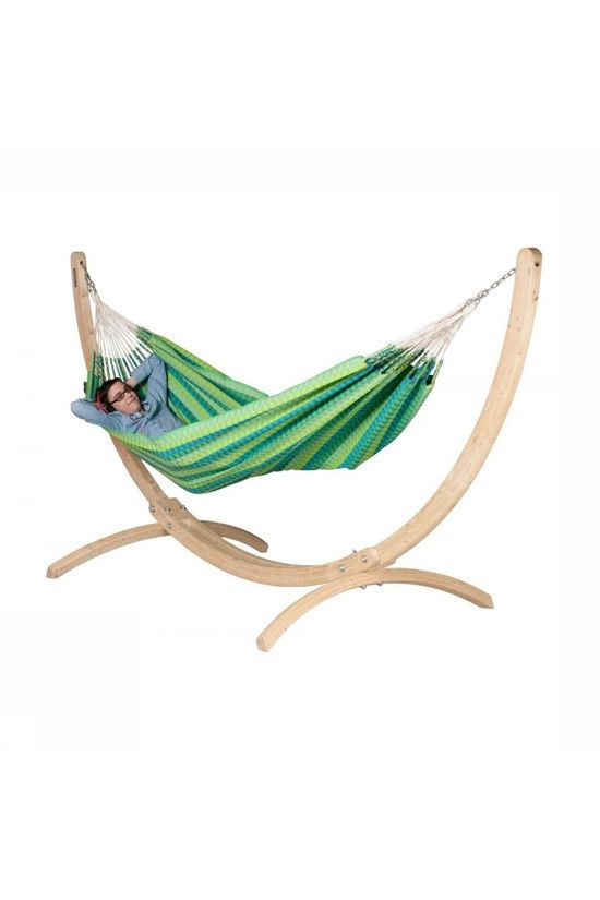 La Siesta Hamac Carolina Double Green/Assorted / Mixed