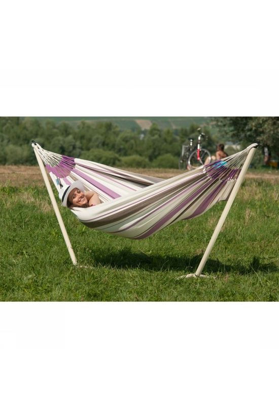 La Siesta Hamac Caribeña Single light purple/white