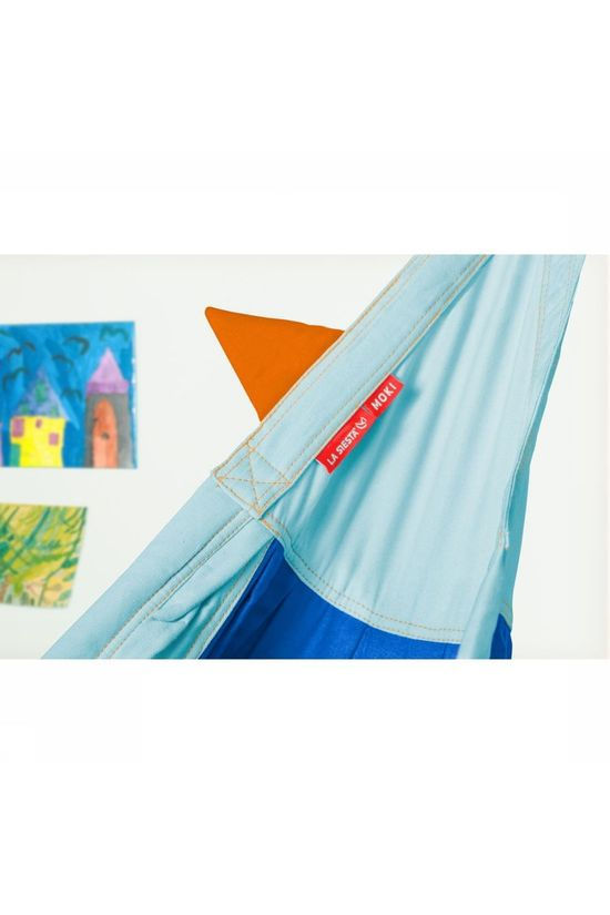 La Siesta Hamac Moki Maxi light blue/dark blue
