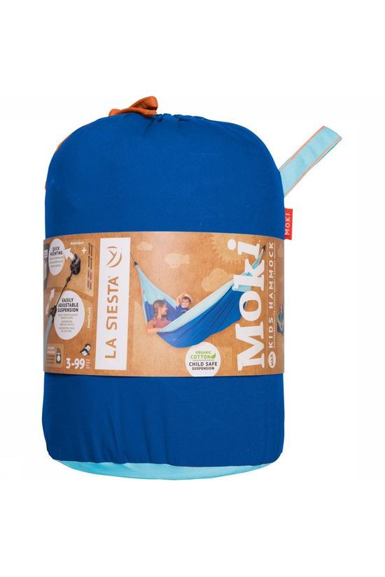 La Siesta Hamac Moki Maxi light blue/dark blue