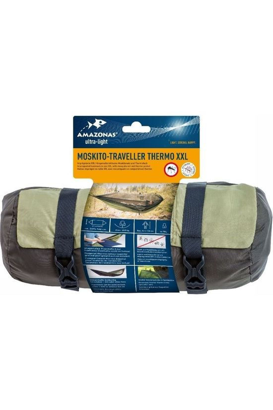 Amazonas Hamac Moskito-Traveller Thermo Xxl light khaki