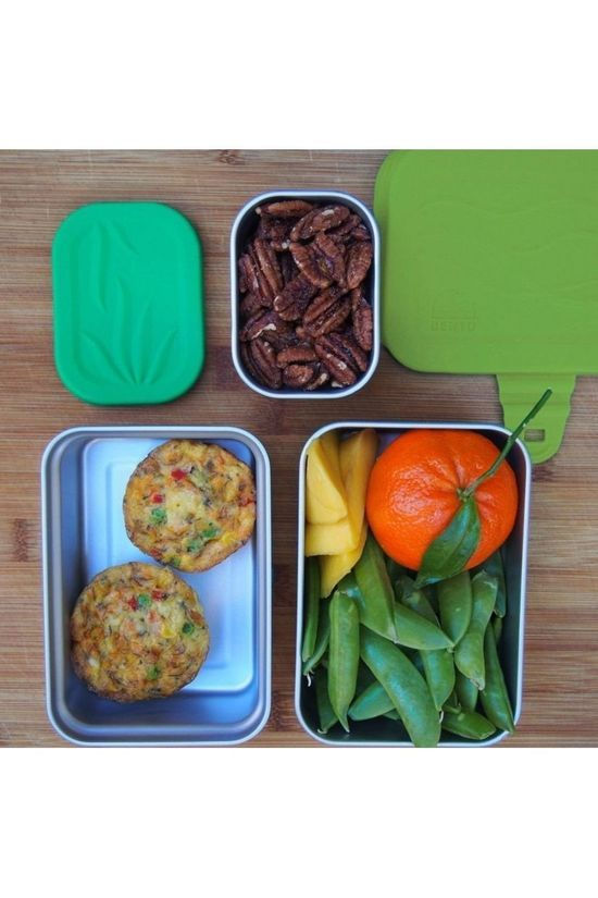 Ecolunchbox Eco Three-In-One Splash Box silver