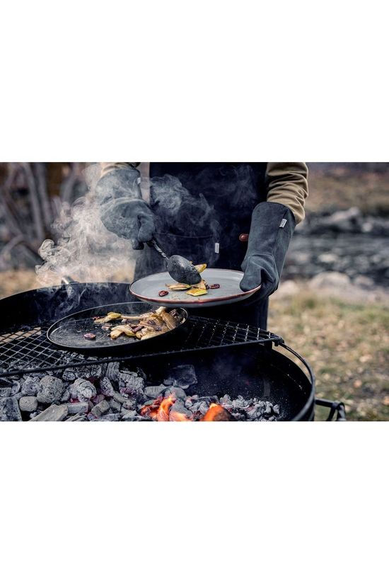 Barebones Living Kookvuur Cowboy Fire Pit Grill Systeem Black