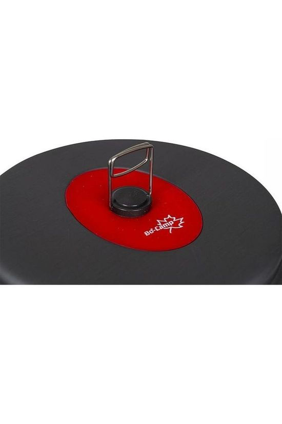 Bo-Camp Pannenset Explorer Xl 4-Delig dark grey/mid red