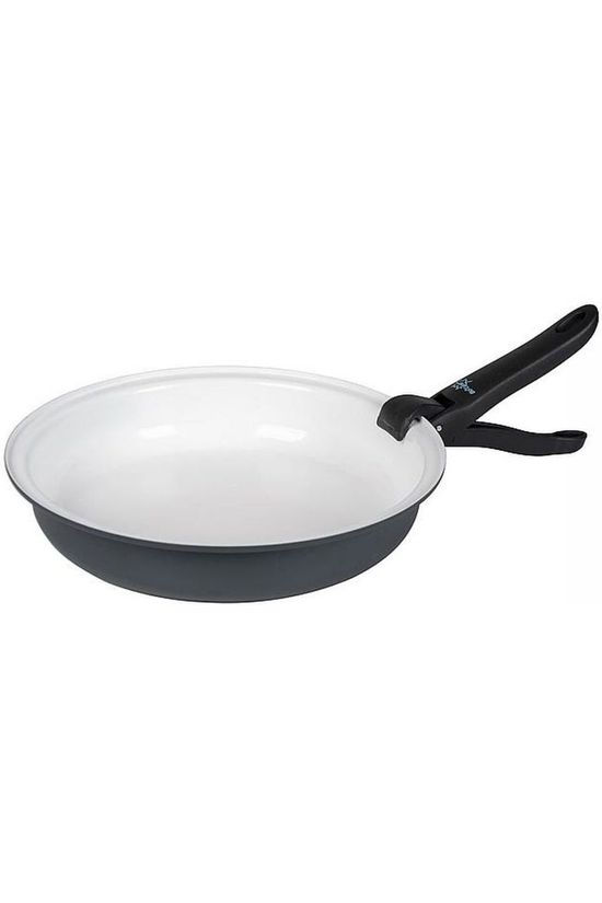 Bo-Camp Pannenset Camping 7-Dl Keramisch white/mid grey