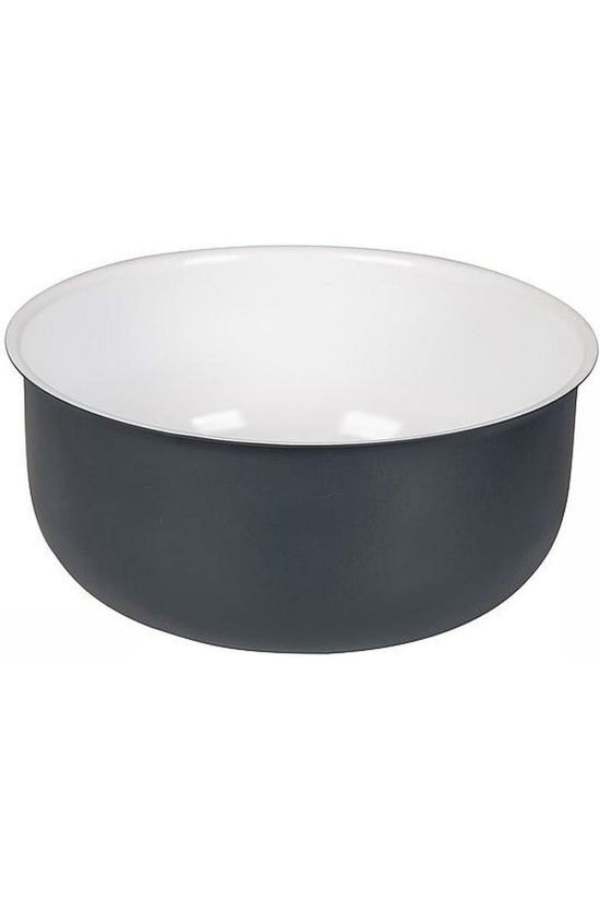 Bo-Camp Pannenset Camping 7-Dl Keramisch white/mid grey