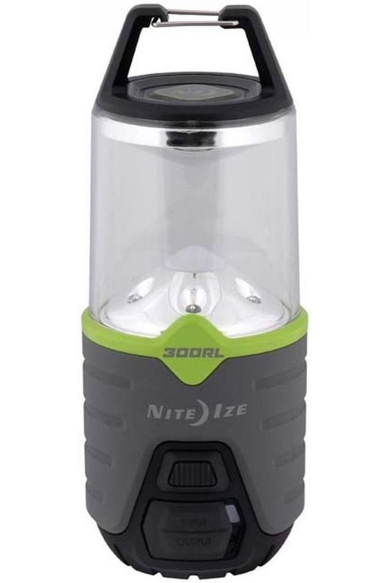 Nite Ize Eclairage Radiant 300 Rechargeable Lantern mid grey