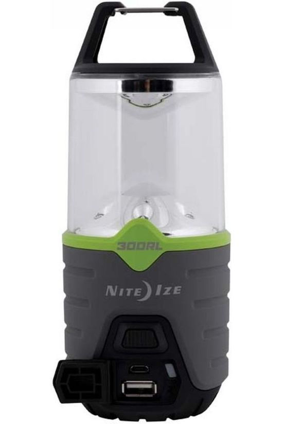 Nite Ize Eclairage Radiant 300 Rechargeable Lantern mid grey