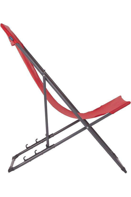 Bo-Camp Fauteuil Beach Chair Flat 3 Standen red