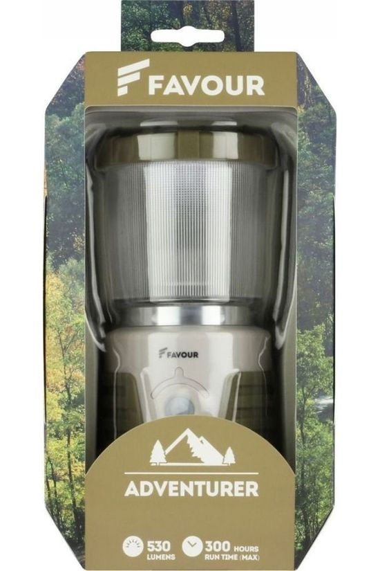 Favour Gadget L0434 Lantern 530LM mid khaki/white