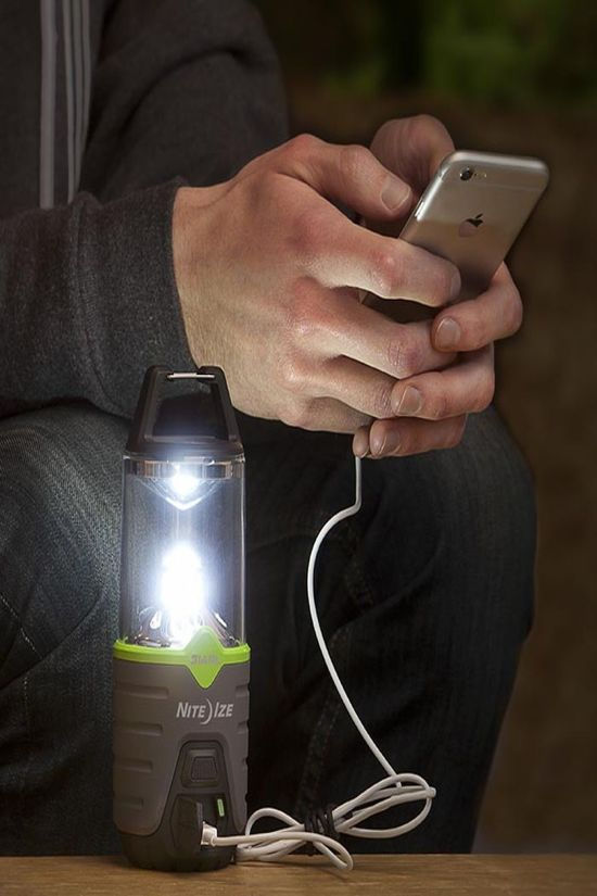 Nite Ize Gadget Radiant 314 Rechargeable Lantern dark grey/mid green