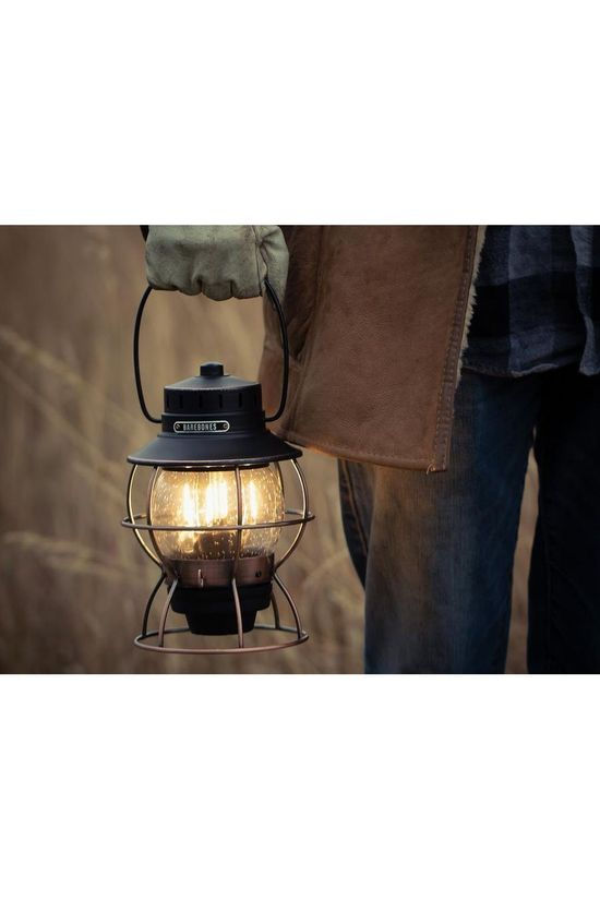 Barebones Living Gadget Railroad Lantern Black/Bronze