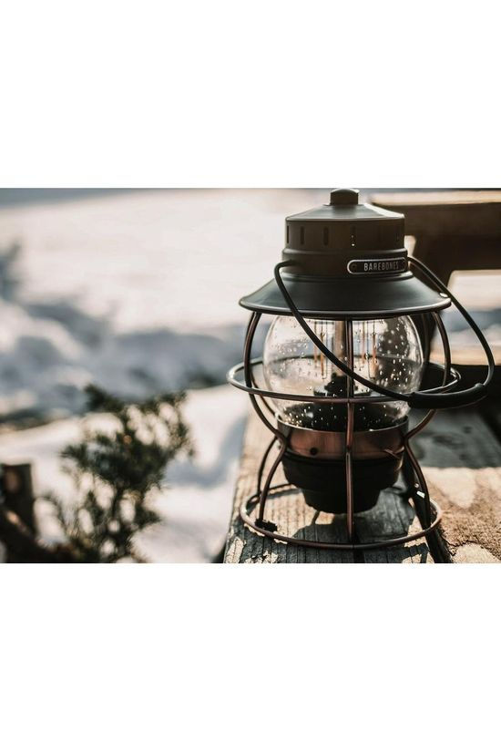 Barebones Living Gadget Railroad Lantern Black/Bronze