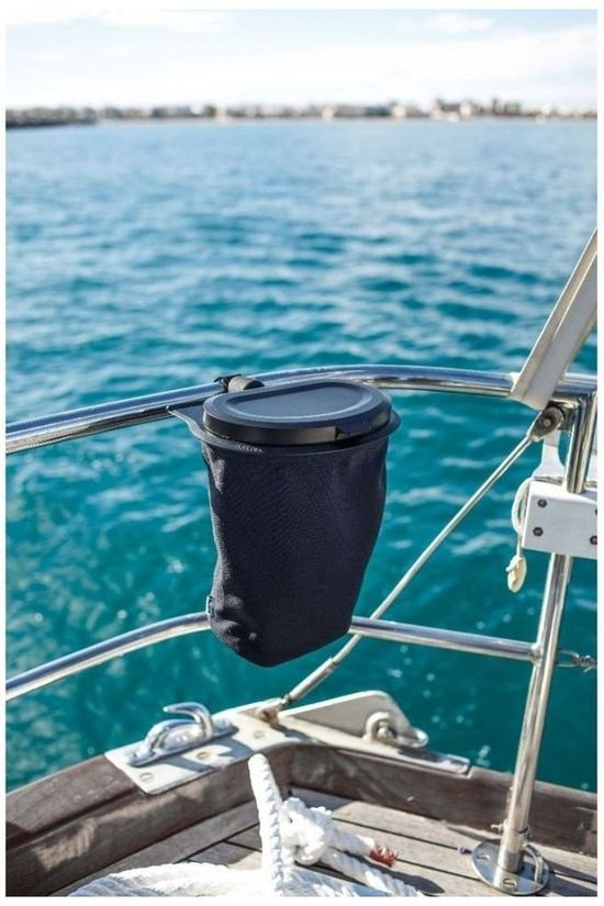 Flextrash Gadget Mobile Trash Bin 3L Black