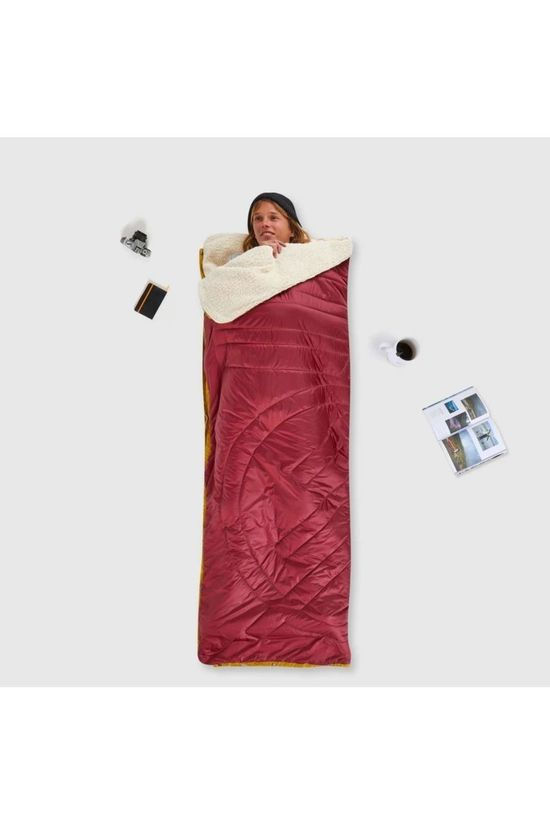 Voited Camping Kussen Deken Cloudtouch Pillowblanket rust