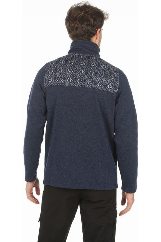Ayacucho Fleece Medros Frozen dark blue