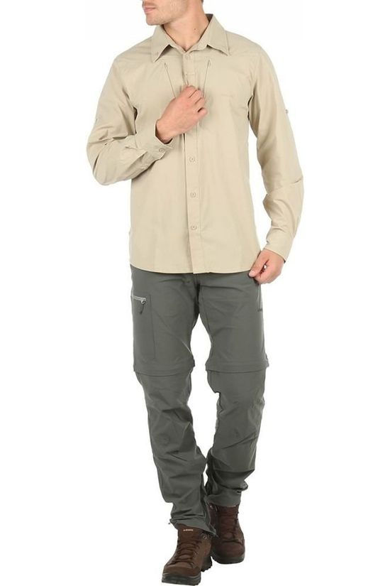 Ayacucho Hemd Equator Stretch Sand Brown