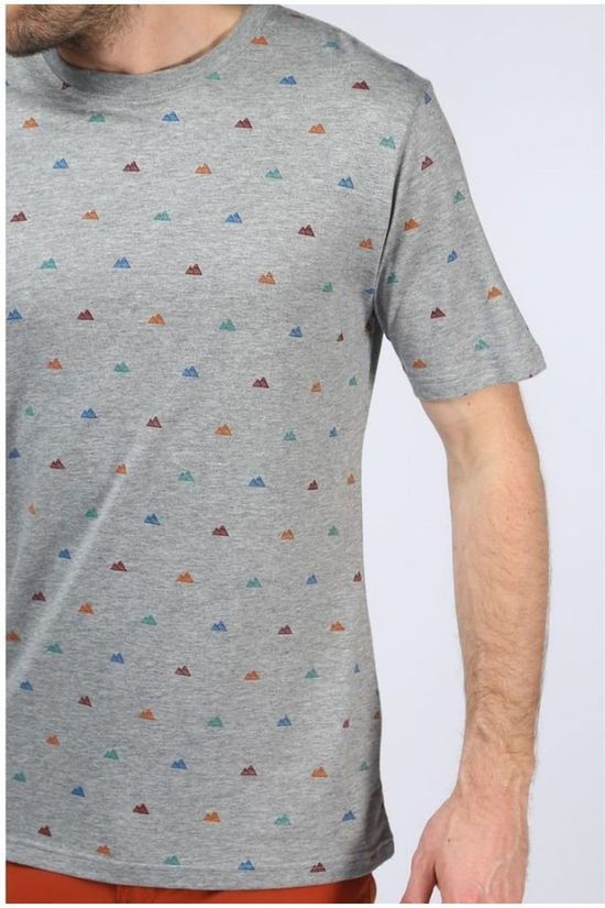 Ayacucho T-Shirt Multi Mini Mountain Dark Grey Marle