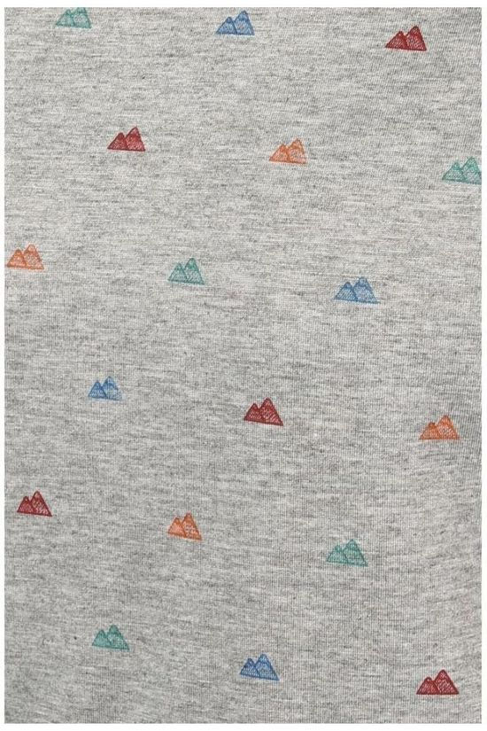 Ayacucho T-Shirt Multi Mini Mountain Dark Grey Marle