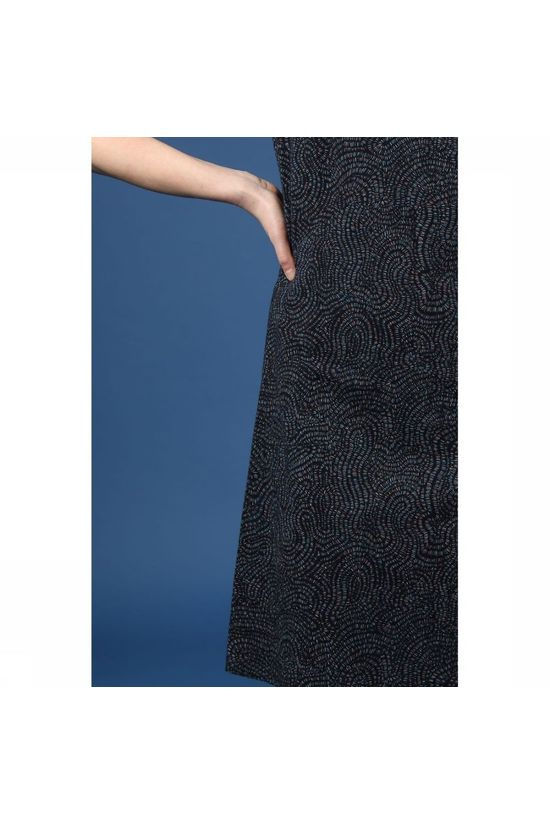 SKFK Robe Haltzu Dark Blue/Ass. Geometric