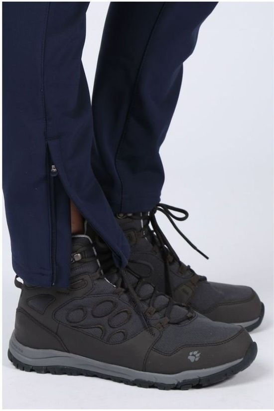 Jack Wolfskin Pantalon Zenon Softshell dark blue