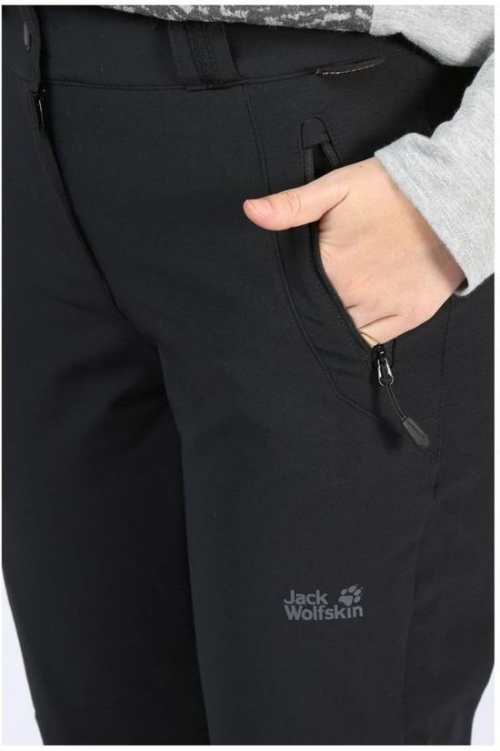Jack Wolfskin Broek Activate Thermic Black