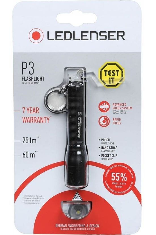 Ledlenser Zaklamp P3 No colour / Transparent