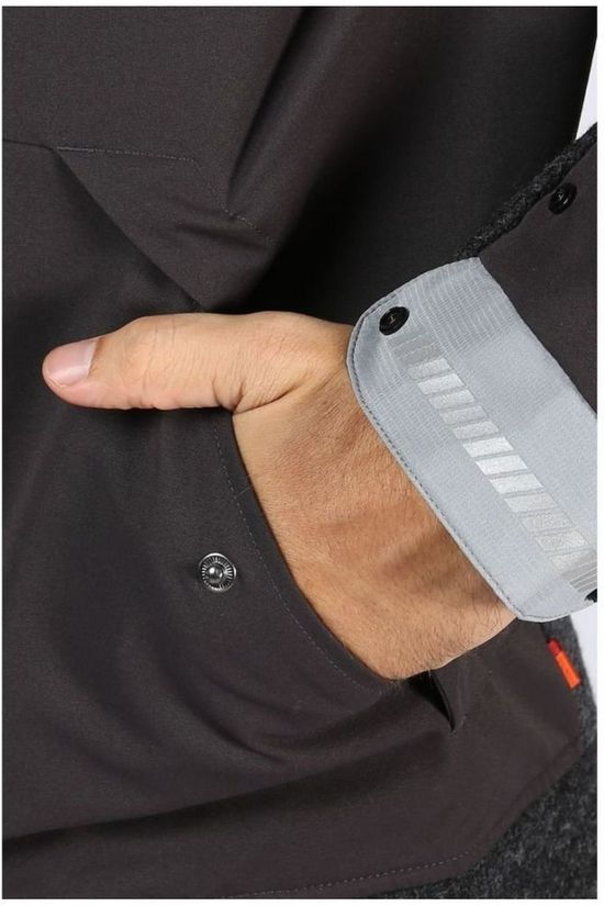 Vaude Softshell Cyclist Padded Dark Grey/Black