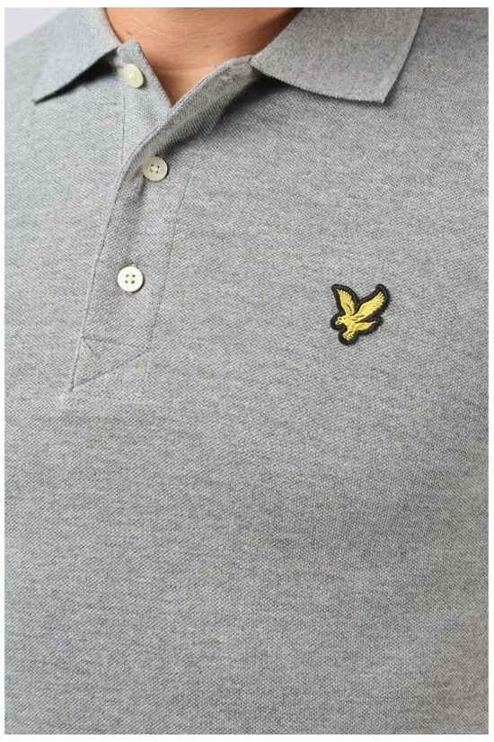 Lyle & Scott Polo 1802-Sp400 Light Grey Marle