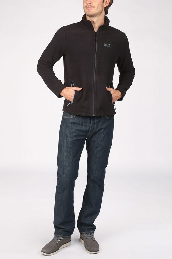 Jack Wolfskin Fleece Midnight Moon Black