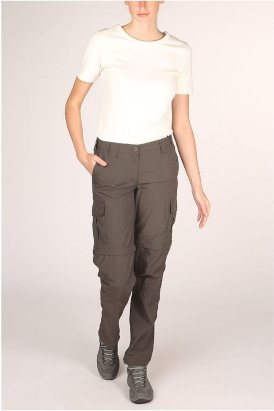 Ayacucho Broek Naryn II Zip-Off mid grey