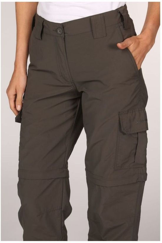 Ayacucho Broek Naryn II Double Zip-Off mid grey