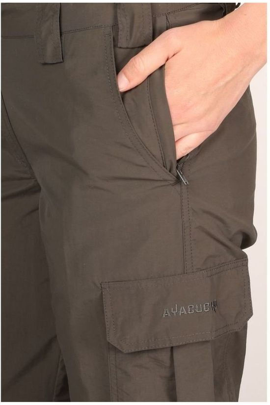 Ayacucho Broek Naryn II Double Zip-Off mid grey