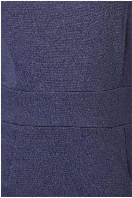 King Louie Robe Mona Milano Crepe dark blue