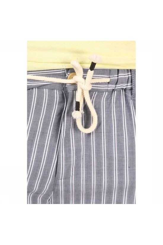 Scotch & Soda Broek 148901 mid grey/white