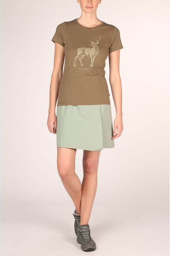 Fjällräven T-Shirt Deer dark khaki