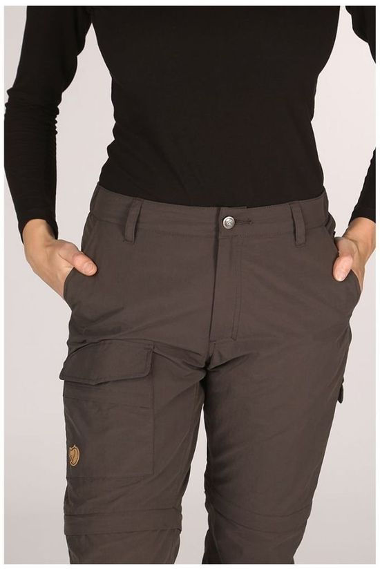 Fjällräven Broek Traveller's MT Zip-Off dark grey