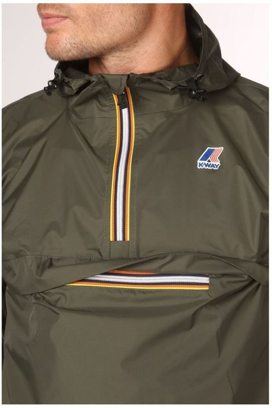 K-Way Jas Le Vrai 3.0 Leon dark khaki